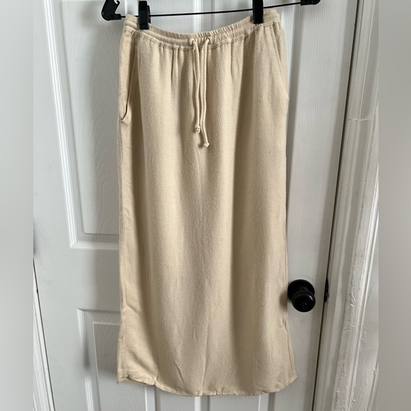 NWT Midi Skirt w/ Drawstring Waist - Picture 2 of 3